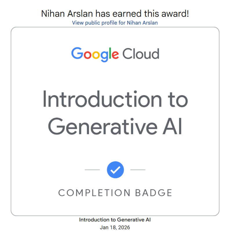 Üretken Yapay Zeka Destekli SEO Stratejileri Sertifikası